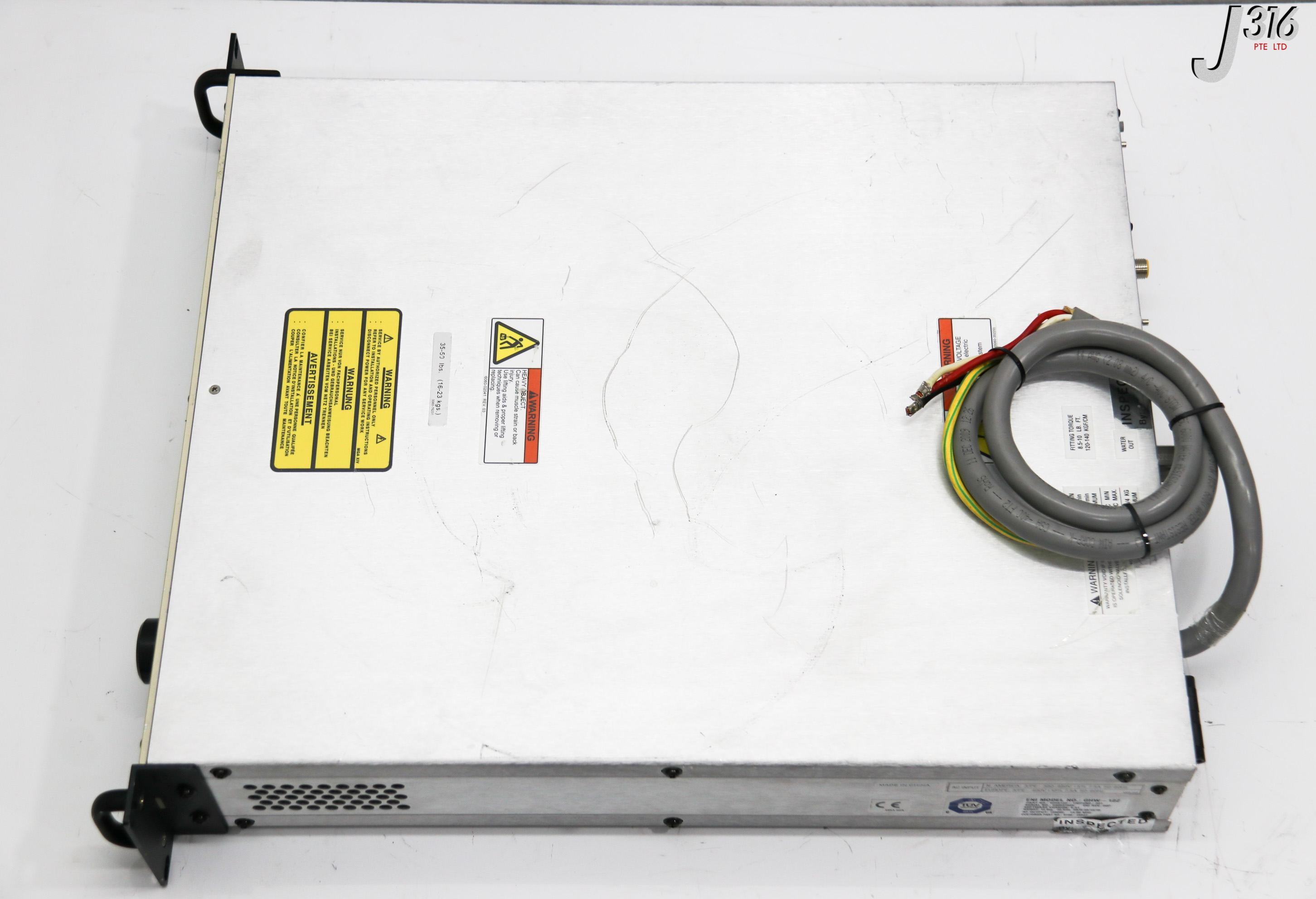 33120 ENI RF GENERATOR, GENESIS, 1250W 13.56MHZ, P/N: GHW12Z